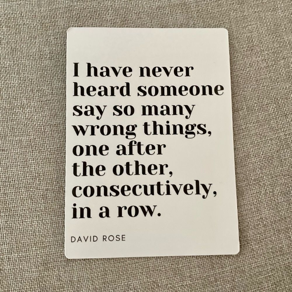 Schitt’s Creek David Rose Magnet